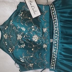 2 piece formal skirt and top. Perfect for Prom!